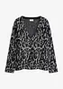 Cardigan med V-hals, bonprix