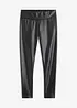 Varmende leggings i imitert skinn, bonprix