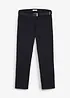 Varmende bukse i regular fit med belte, straight, bonprix