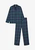 Myk pyjamas i flanell, bonprix