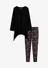 Pyjamas i myk bomull, bonprix