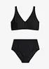 Bikini med V-hals, bonprix