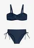 Balconette-bikini i glinsende materiale, bonprix
