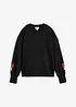 Sweatshirt i bomullsmiks, bonprix