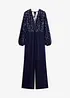 Paljettbrodert jumpsuit, bonprix