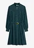 Chiffonkjole med belte, bonprix