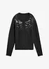 Cardigan med paljetter, bonprix
