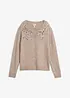 Cardigan med paljetter, bonprix