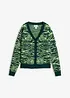 Jacquardstrikket cardigan, bonprix