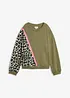Sweatshirt i myk bomullsmiks, bonprix