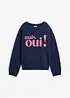 Sweatshirt i myk bomullsmiks, bonprix
