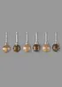 LED-juletrekuler (6-pack), bonprix