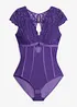 Body med myke blonder, bonprix