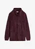Genser i mykt fjærgarn med rullekrage, bonprix