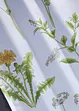 Gardin med blomsterprint, med resirkulert polyester (1-pack), bonprix