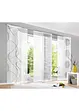 Panelgardin med bølgemotiv (1-pack), bonprix