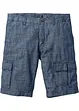 Cargo-bermuda i chambray, Loose fit, bonprix