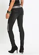 Skinny jeans i bikerstil, tofarget, bonprix