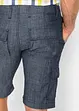 Cargo-bermuda i chambray, Loose fit, bonprix