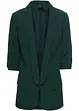 Lang blazer med draperte ermer, bonprix