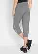 Joggebukse av bomull (2-pack), capri-lengde, bonprix