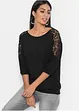 Oversize-topp, med blonde, bonprix