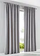 Mikrofibergardin med resirkulert polyester (2 pack), bonprix
