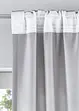 Mikrofibergardin med resirkulert polyester (2 pack), bonprix