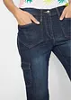 Cargo-jeans, Mid Waist, stretch, bonprix