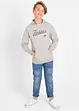 Jeans med stretch Mid Waist, med forsterkede knær, bonprix
