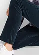 Kordfløyelsbukse med stretch, Straight, bonprix