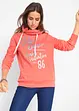 Sweatshirt med glitterprint, bonprix