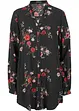 Lang bluse i lett viskose, bonprix