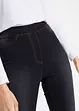 High Waist jeggings i lett, elastisk termo-materiale med komfortlinning., bonprix