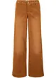 Kordfløyelsbukse med stretch, Wide, bonprix