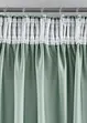Mikrofibergardin med resirkulert polyester (2 pack), bonprix