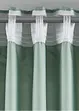 Mikrofibergardin med resirkulert polyester (2 pack), bonprix