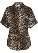 Kortermet bluse i viskose, bonprix