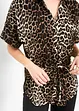 Kortermet bluse i viskose, bonprix