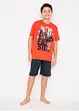 Kort pyjamas (sett i 2 deler), bonprix