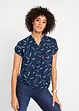 Kortermet bluse i lett viskose, bonprix