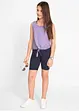 Sykkelshorts med økologisk bomull (2-pack), bonprix