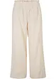 Culotte i lin, legglang, bonprix