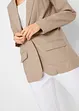 Blazer med bærekraftig lin, Loose Fit, bpc bonprix collection