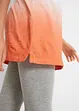 Lang boxyshirt med splitt i sidene, bonprix