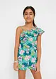 One shoulder-jumpsuit i økologisk bomull, bonprix