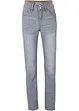 High Waist-jeans i komfortabel modell med stretch, Slim, bonprix