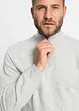 Sweatshirt med troyer-krage, bonprix