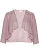 Chiffon-bolero med resirkulert polyester, bonprix