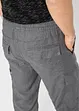 Regular Fit-cargo-bermudashorts med lin, bonprix